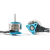 Silniki BetaFPV 0702SE 23000KV 25000KV 27000KV Silvery Ice Blue